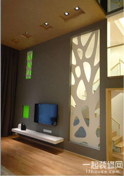 8款小复式客厅电视墙设计效果图 8款小复式客厅电视墙设计效果图